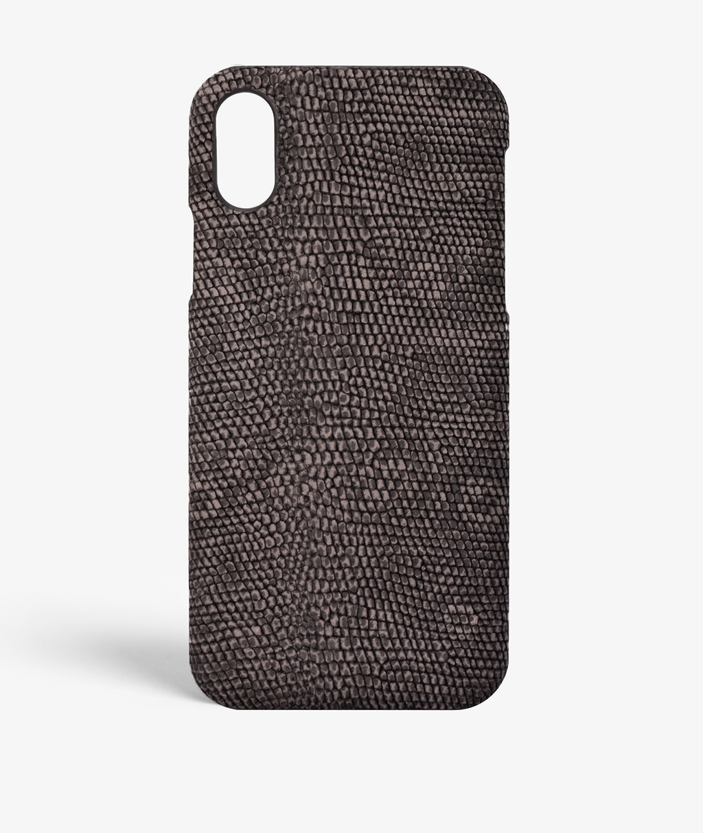 Coque iPhone X/XS Soft Iguana Mud