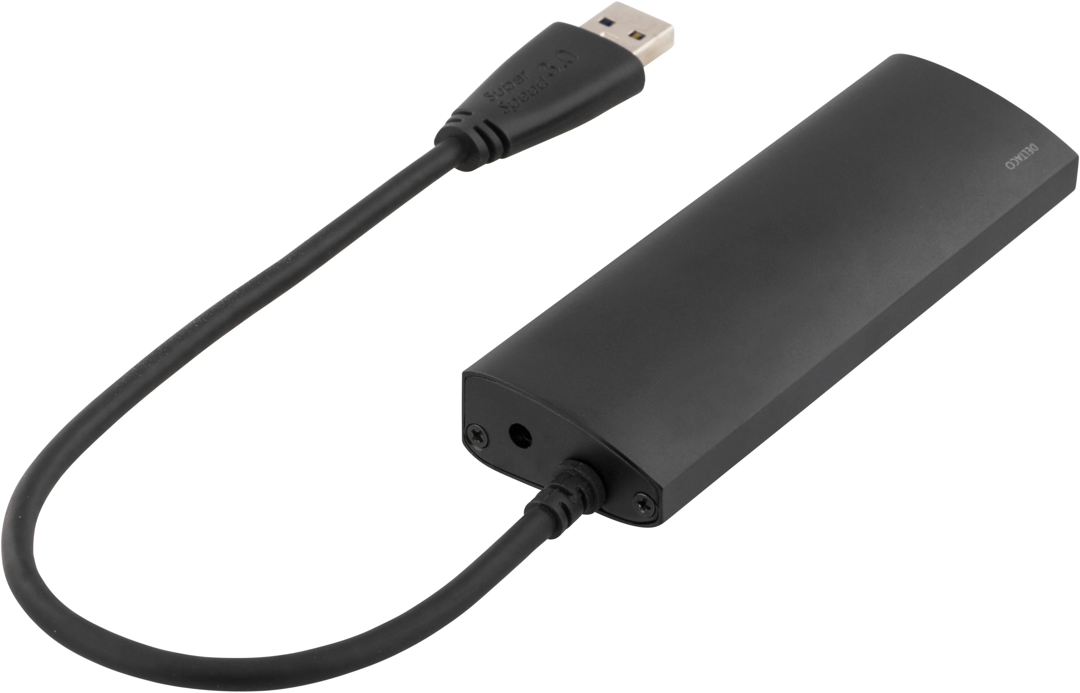 Hub USB-A 4x USB-A Femelle, noir