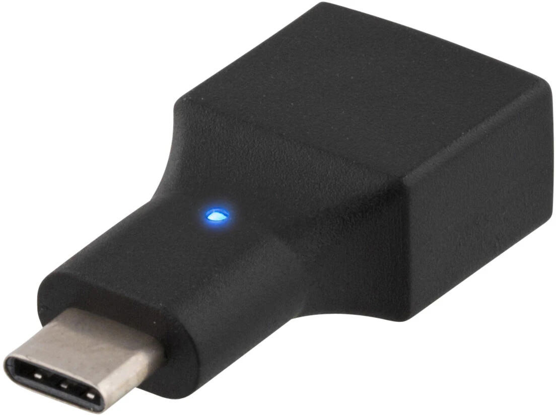 USB 2.0 Adaptateur USB-C vers USB-A, noir