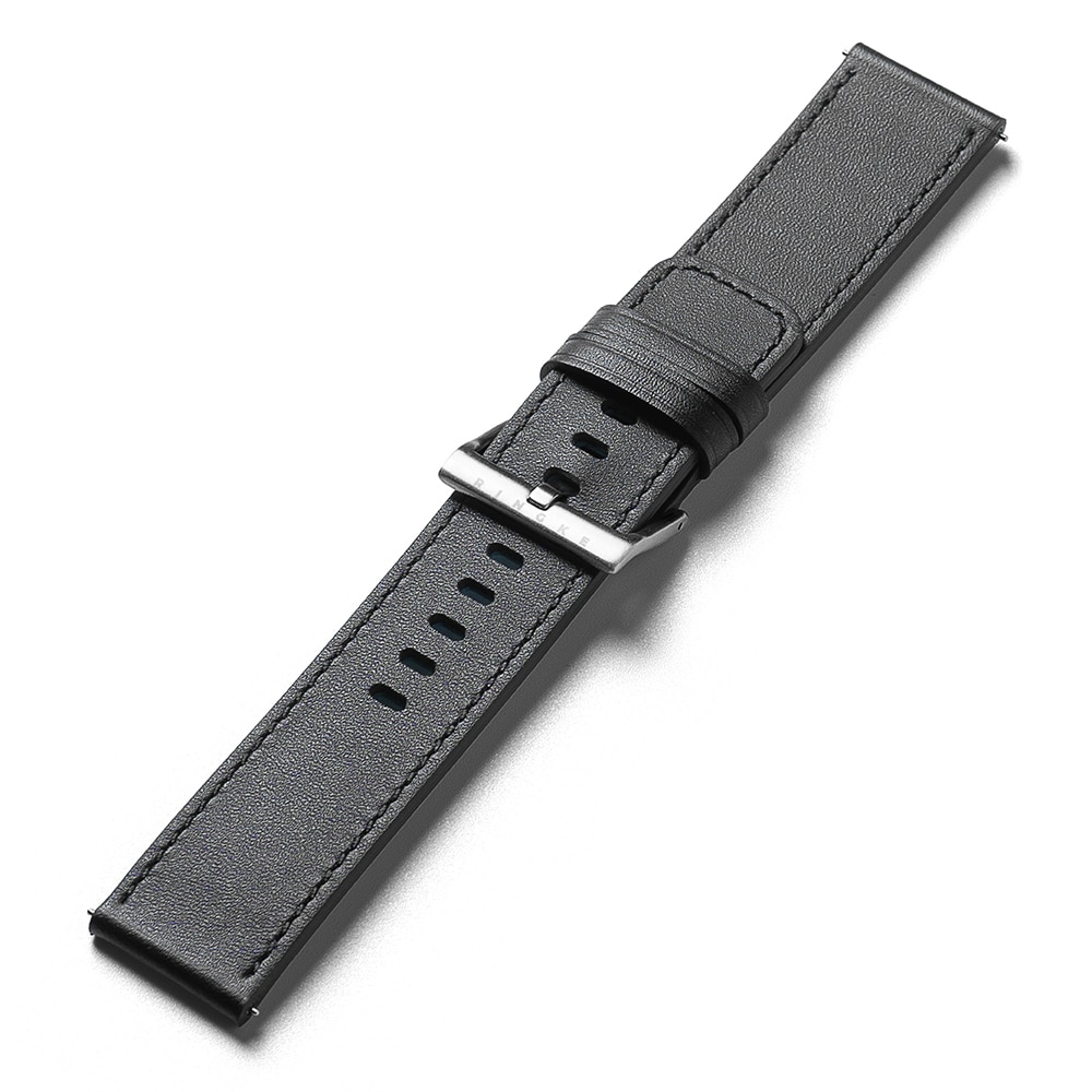 Leather One Basic Bold Band  Suunto 7, Black