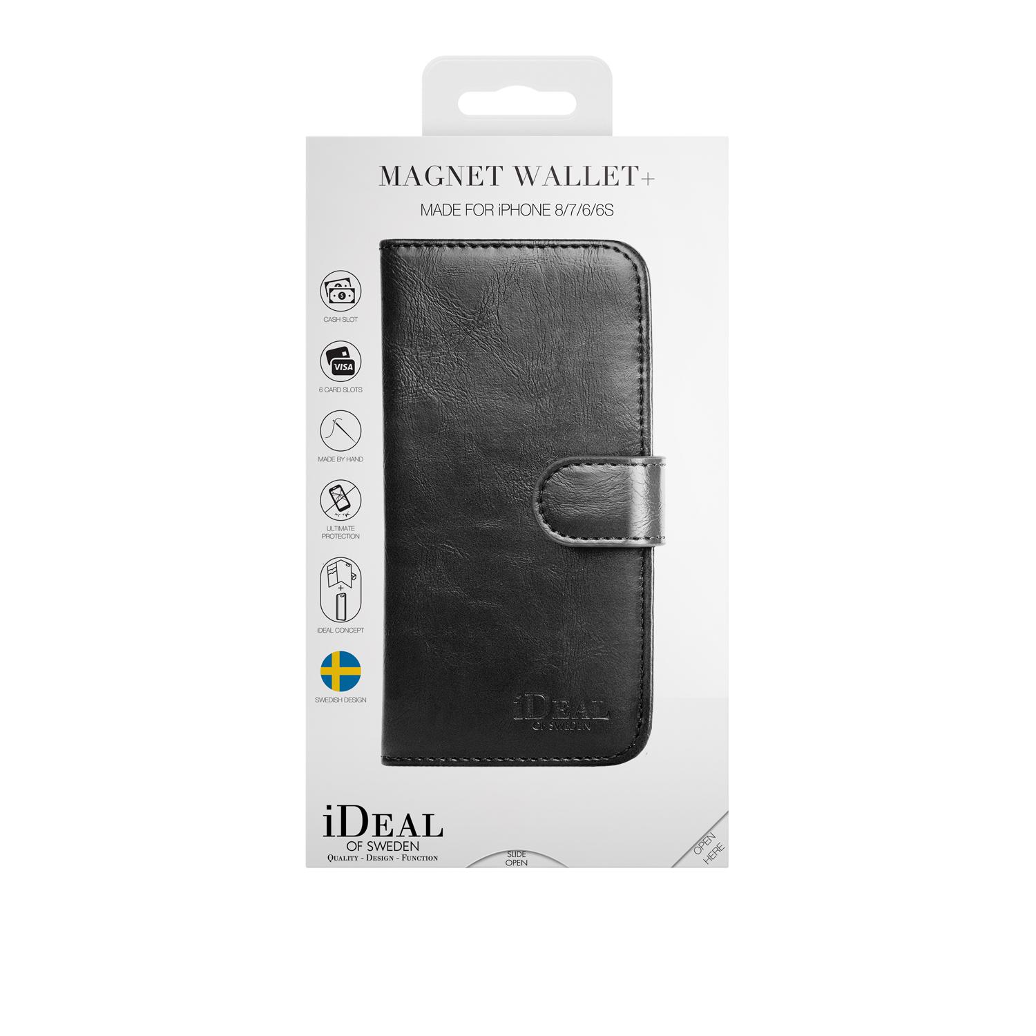 Étui portefeuille Magnet Wallet+ iPhone 6/6s Black