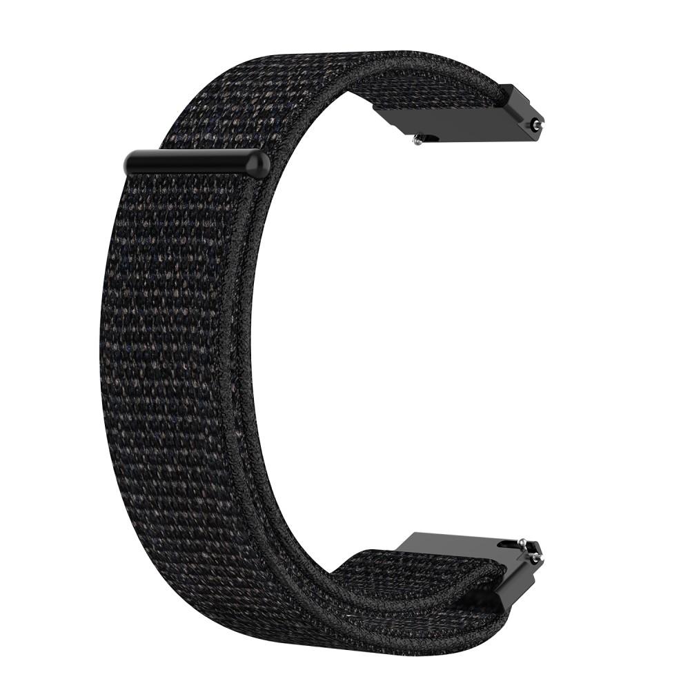 Bracelet en nylon Garmin Forerunner 55, noir