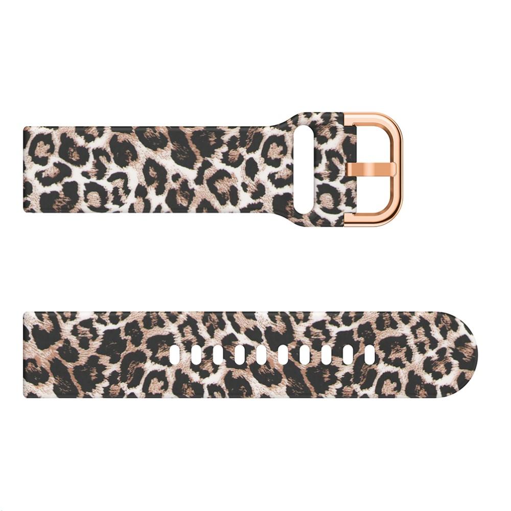 Bracelet en silicone pour Suunto 3 Fitness, leopard