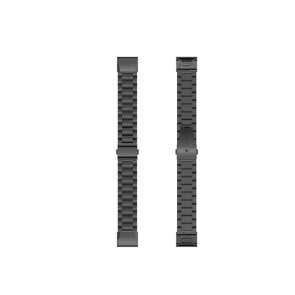 Bracelet en métal Garmin Fenix 6 Pro, noir