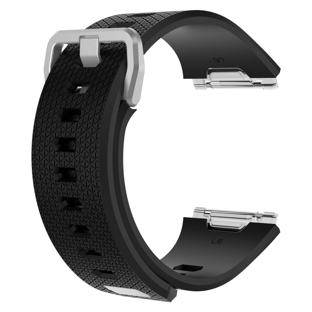 Bracelet en silicone pour Fitbit Ionic, noir