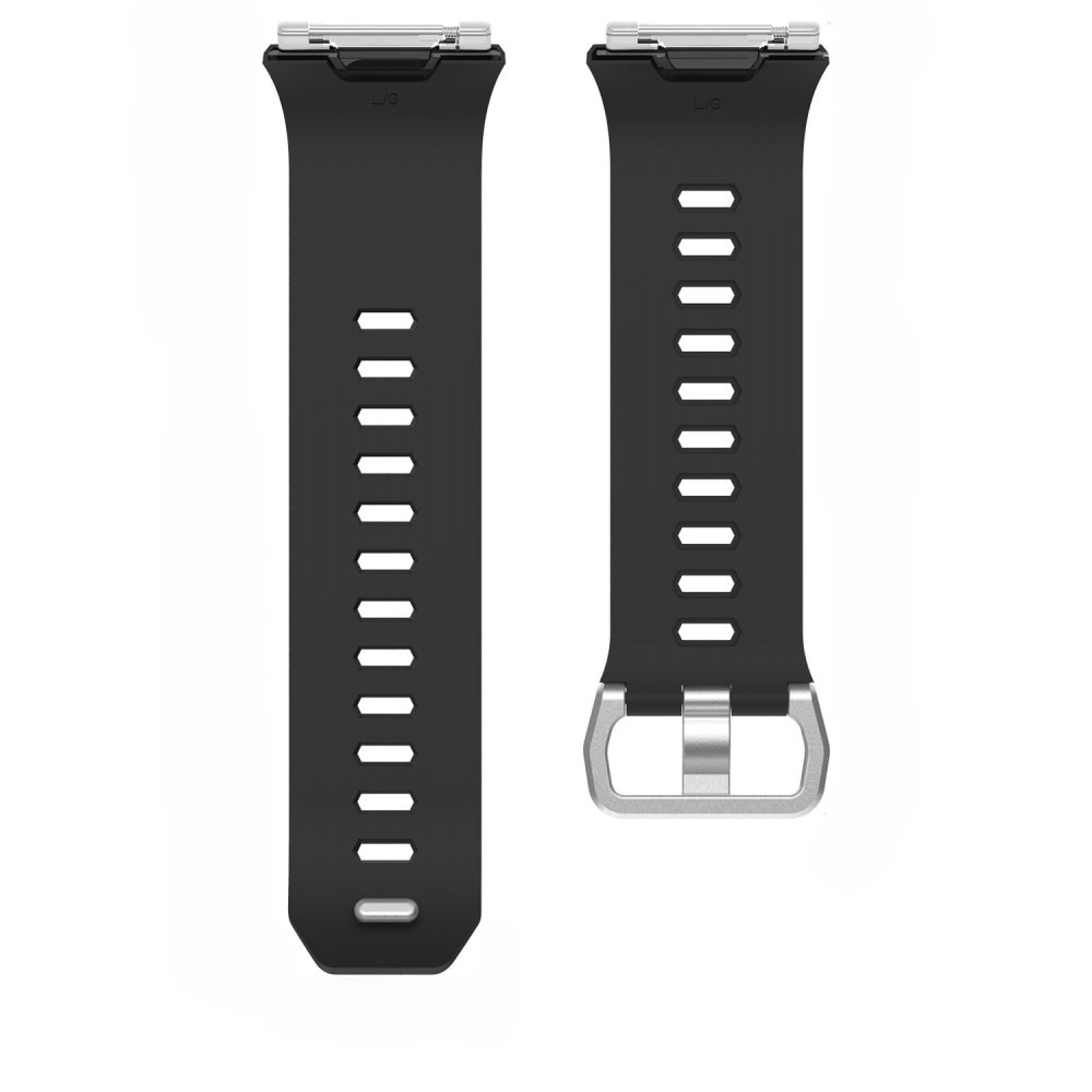 Bracelet en silicone pour Fitbit Ionic, noir