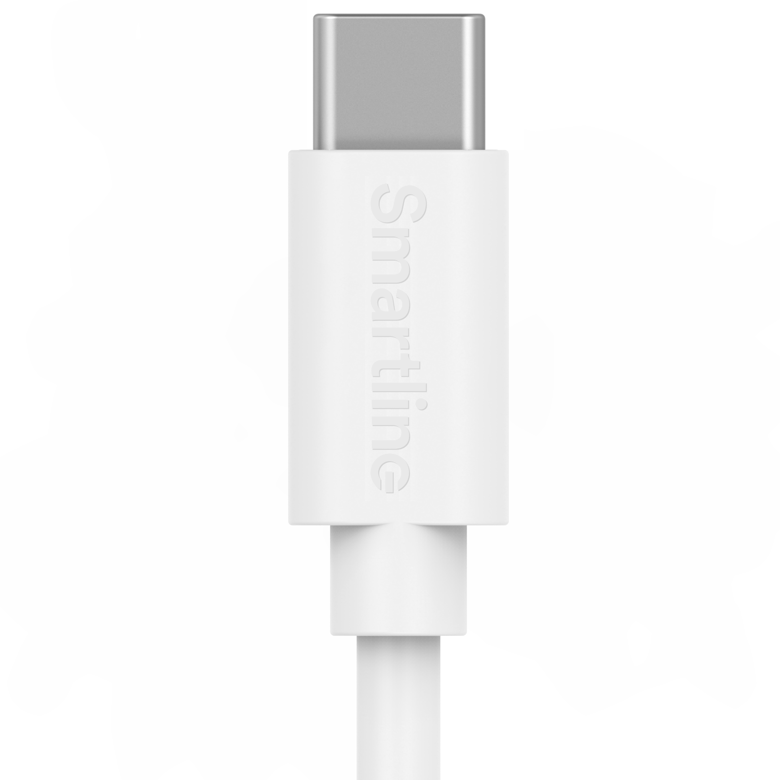 Câble Long USB-C vers Lightning 2 mètres iPhone XS Max blanc