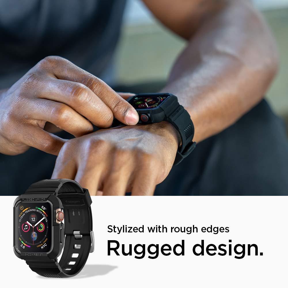 Rugged Armor Pro Apple Watch 44mm , Black