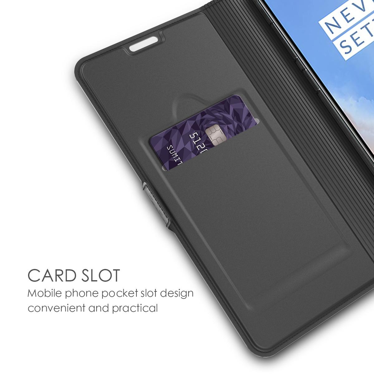 Étui portefeuille Slim Card Wallet OnePlus 7T Noir