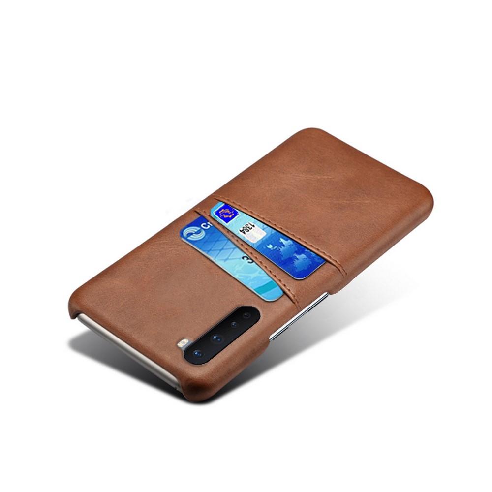 Coque Card Slots OnePlus Nord Brown