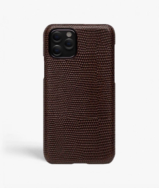 Coque iPhone 11 Pro Lizard Marron