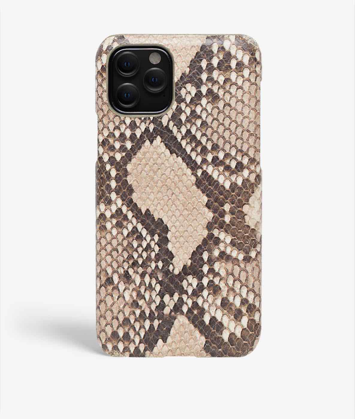 Coque iPhone 11 Pro Python Beige/Brown