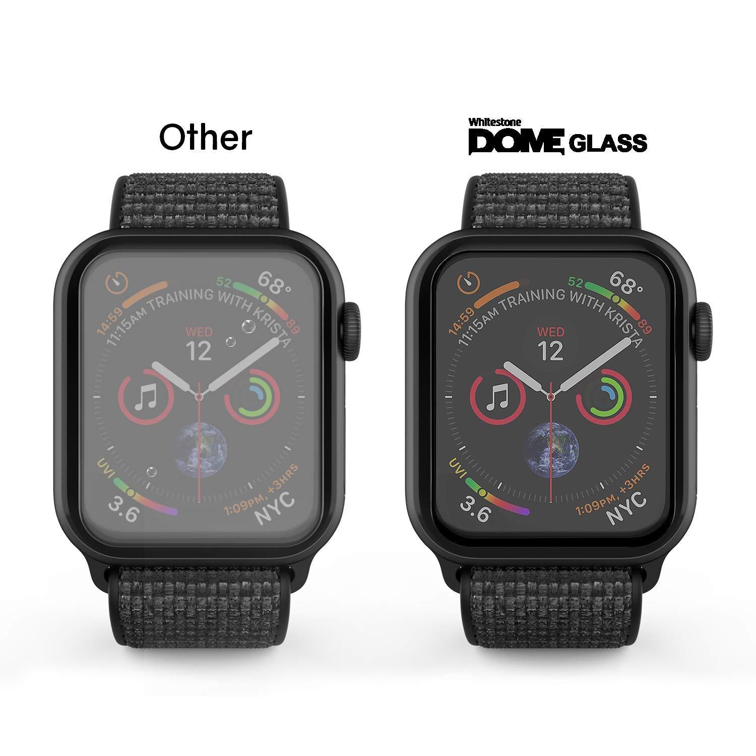 Dome Glass Screen Protector (2 pièces) Apple Watch 44 mm